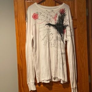 Affliction Vintage long sleeve tee